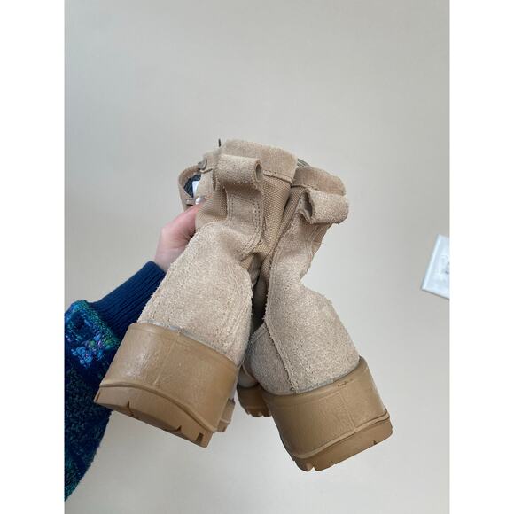 New Altama Temperate Combat Boots Tan Goretex Vibram Military Mens 5.5 R main image 4